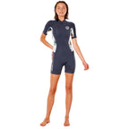 Rip Curl Womens Dawn Patrol 2/2mm Shortie Wetsuit  - Charcoal