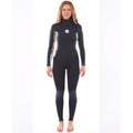 Rip Curl Womens Dawn Patrol 3/2mm C/Z Wetsuit  - Charcoal Grey
