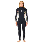 Rip Curl Womens Dawn Patrol 3/2mm CZ Summer Wetsuit -Black/Black