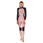 Rip Curl Womens Dawn Patrol 4/3mm Back Zip Wetsuit  - Slate Rose