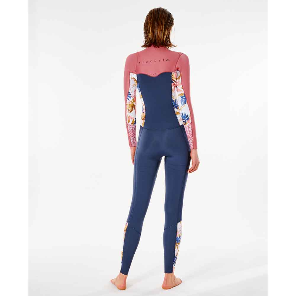 Rip Curl Womens Dawn Patrol 5/3mm C/Z Winter Wetsuit - Slate Rose