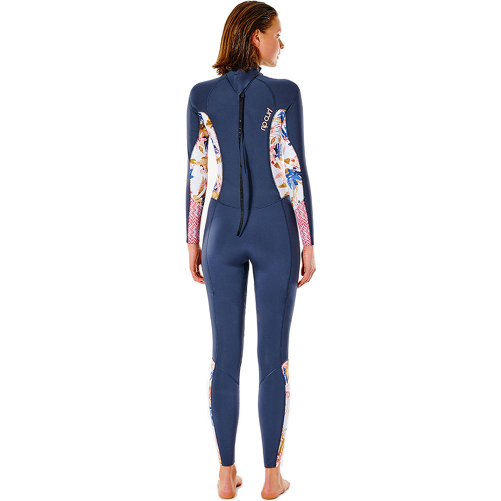 Rip Curl Womens Dawn Patrol 5/3mm B/Z Winter Wetsuit - Slate Rose