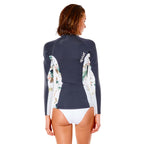 Rip Curl Womens Dawn Patrol Long Sleeve Neoprene Jacket Charcoal