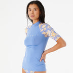 Rip Curl Womens Oceans Together Short Sleeve UV Top