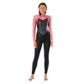 Rip Curl Womens Omega 3/2mm Back Zip Summer Wetsuit  - Dusty Rose