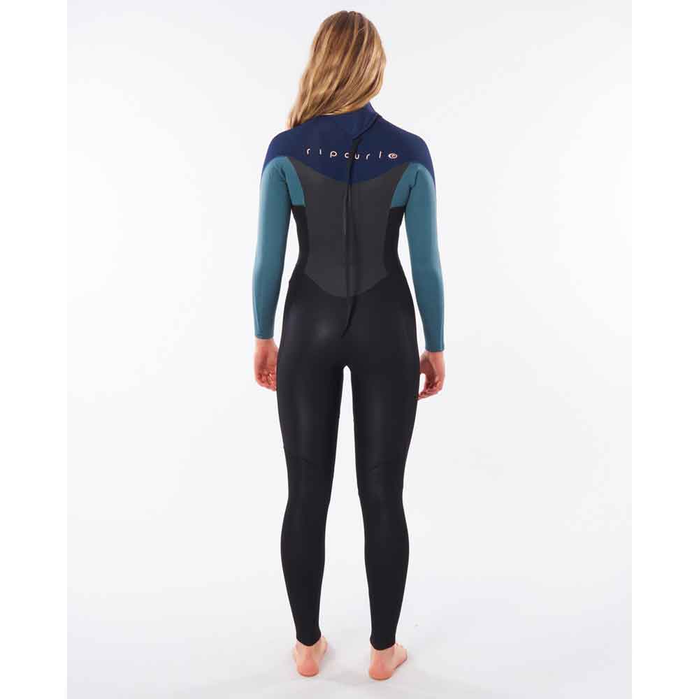 Rip Curl Womens Omega 5/3mm Back Zip Winter Wetsuit  - Green