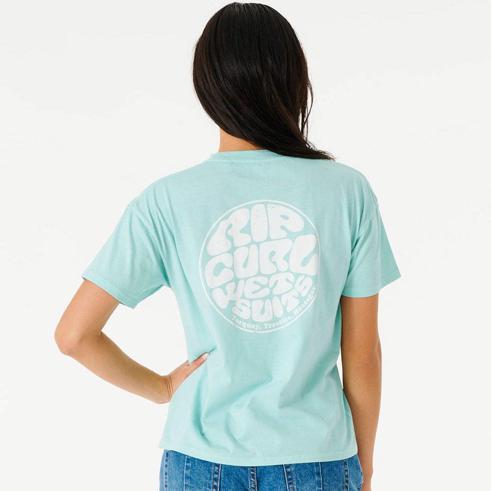 Rip Curl Womens Wettie Icon Relaxed T-Shirt