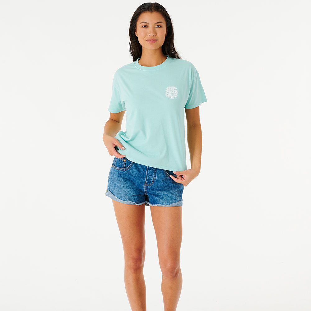 Rip Curl Womens Wettie Icon Relaxed T-Shirt