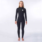 Rip Curl Womens Dawn Patrol 3/2mm Back Zip Summer Wetsuit  - Black