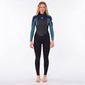Rip Curl Womens Omega 3/2mm Back Zip Summer Wetsuit  - Green