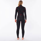 Rip Curl Womens Omega 3/2mm Back Zip Summer Wetsuit  - Green