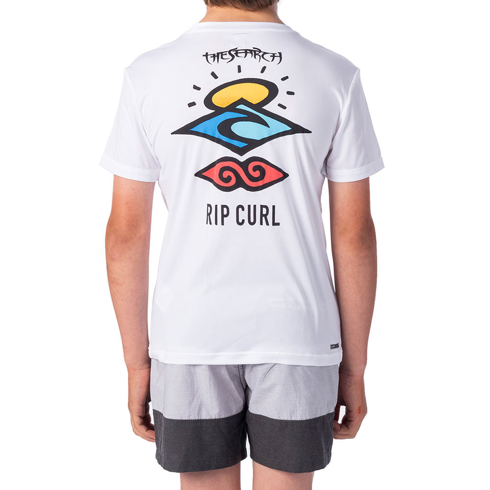 Rip Curl Boys Search Surflite Short Sleeved UV Tee