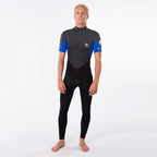 Rip Curl Omega 3/2mm Short Sleeve Summer Wetsuit  - Blue