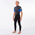 Rip Curl Omega 3/2mm Short Sleeve Summer Wetsuit  - Blue
