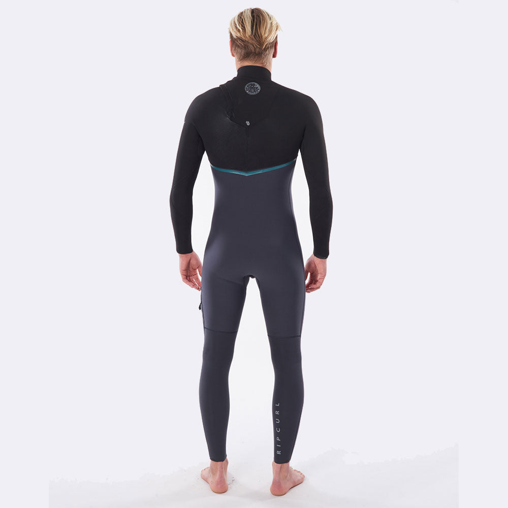 Rip Curl E-Bomb 3/2mm Zip Free Summer Wetsuit  - Charcoal