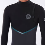 Rip Curl E-Bomb 3/2mm Zip Free Summer Wetsuit  - Charcoal