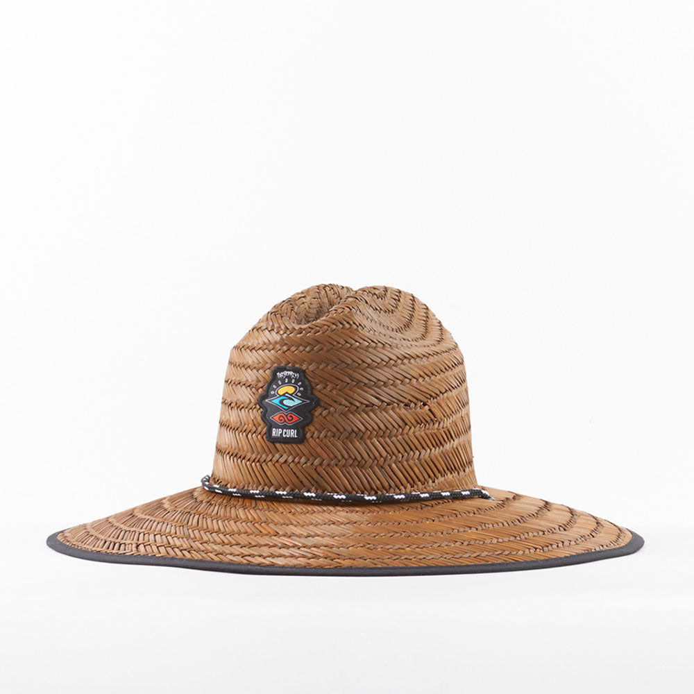 Wide brim straw hat