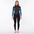 Ripcurl Womens Omega 4/3mm Back Zip Wetsuit - Green