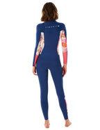 Rip Curl Womens Dawn Patrol 3/2mm Chest Zip Wetsuit  - Pink