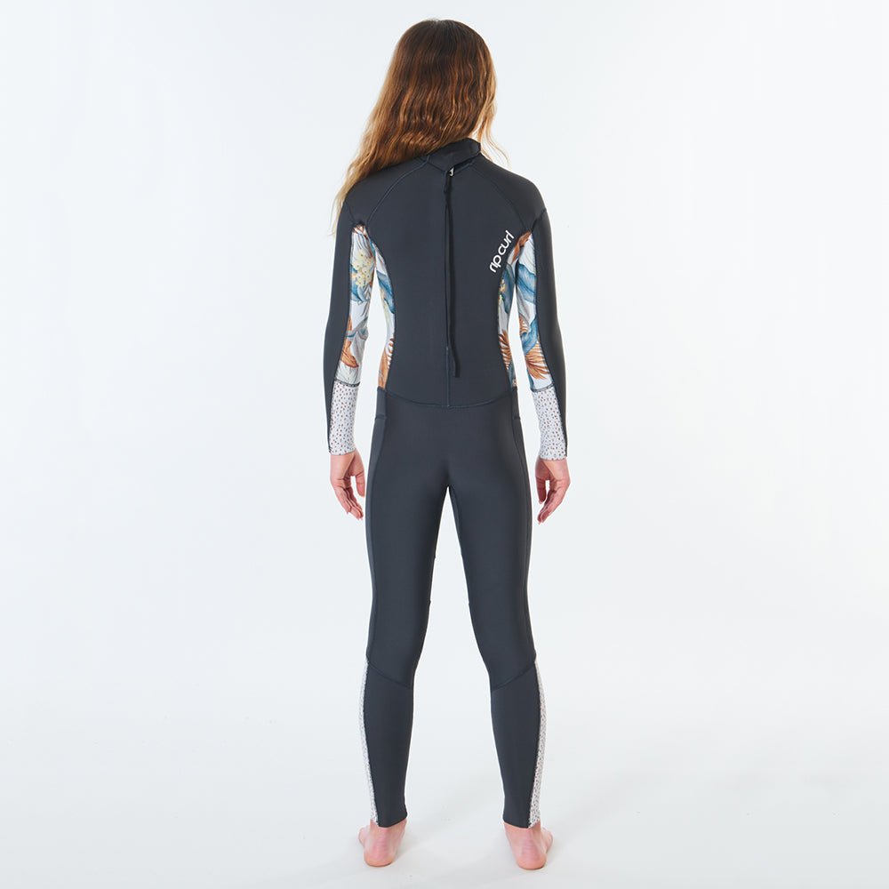 Rip Curl Girls Dawn Patrol 5/3mm BZ Winter Wetsuit -Charcoal Grey