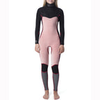Rip Curl Womens Dawn Patrol 5/3mm Chest Zip Wetsuit - Black