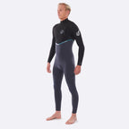 Rip Curl E Bomb 5/3mm Zip Free Winter Wetsuit - Charcoal Grey