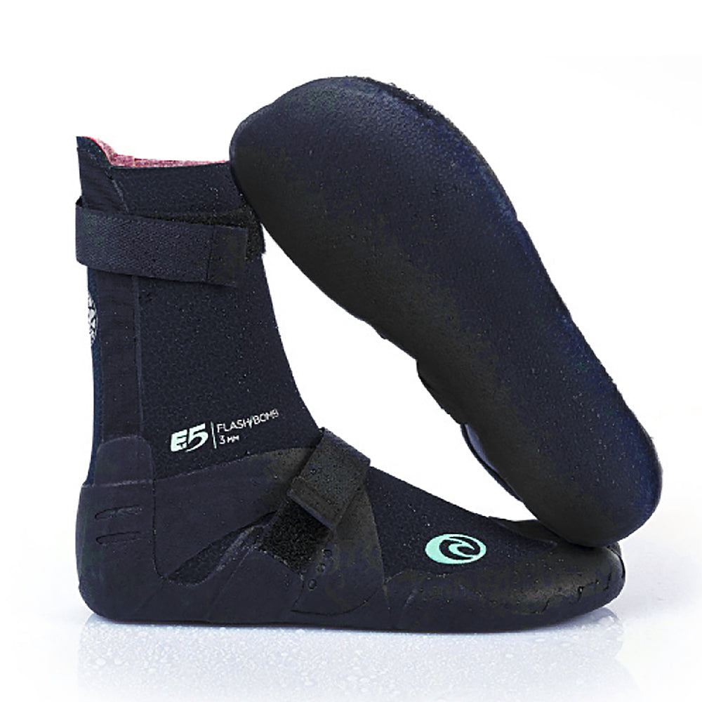 Ripcurl Womens Flashbomb 3mm Hidden Split Toe Wetsuit boots