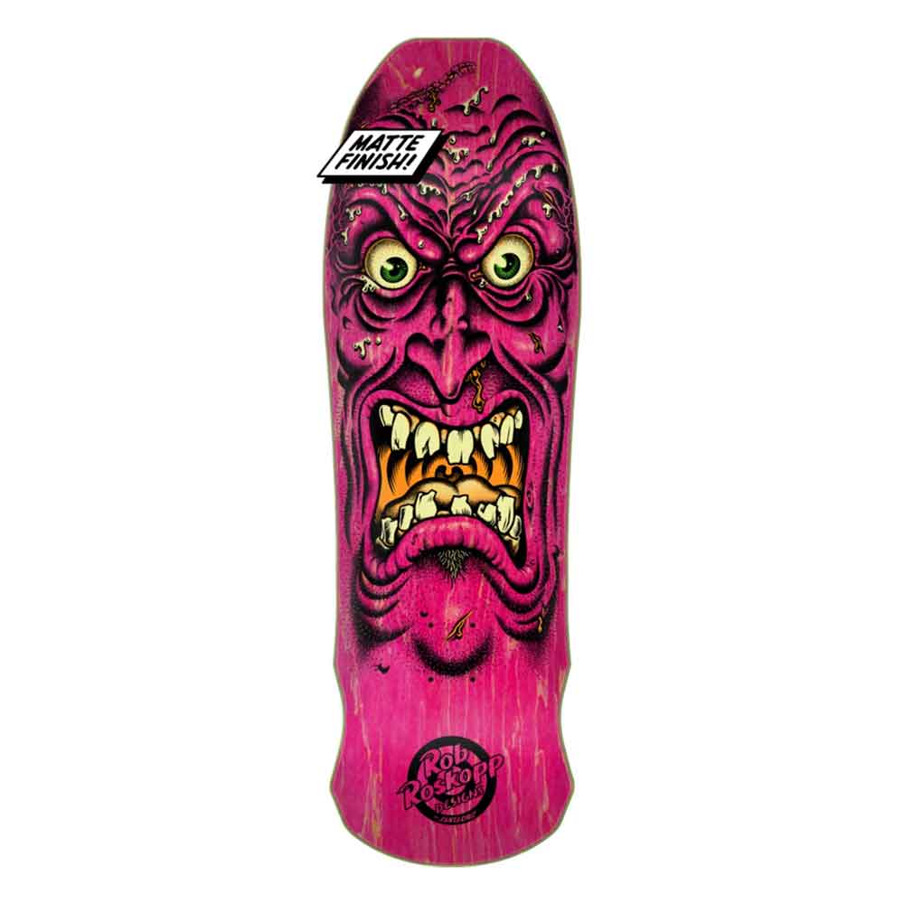 Santa Cruz Rob Roskopp Face - Purple Skateboard Deck