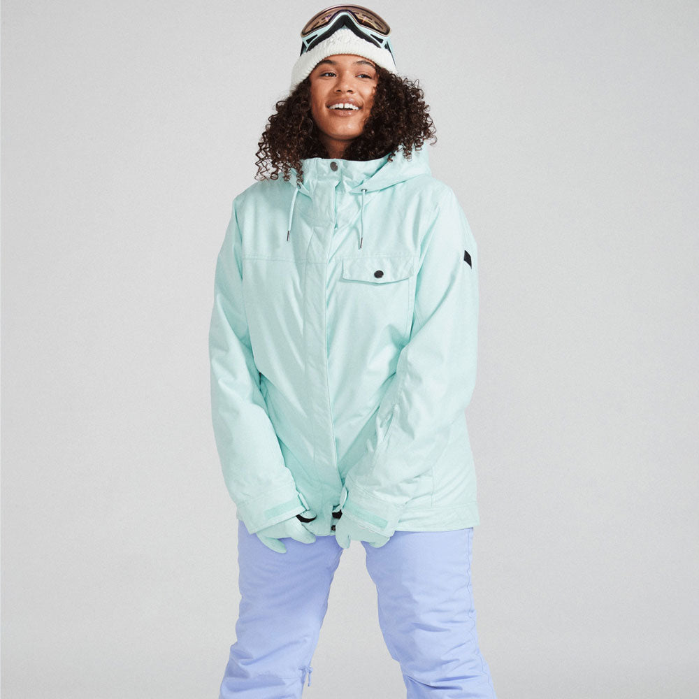 Roxy Billie Snowboard/Ski Jacket - Fair Aqua – Ocean Sports