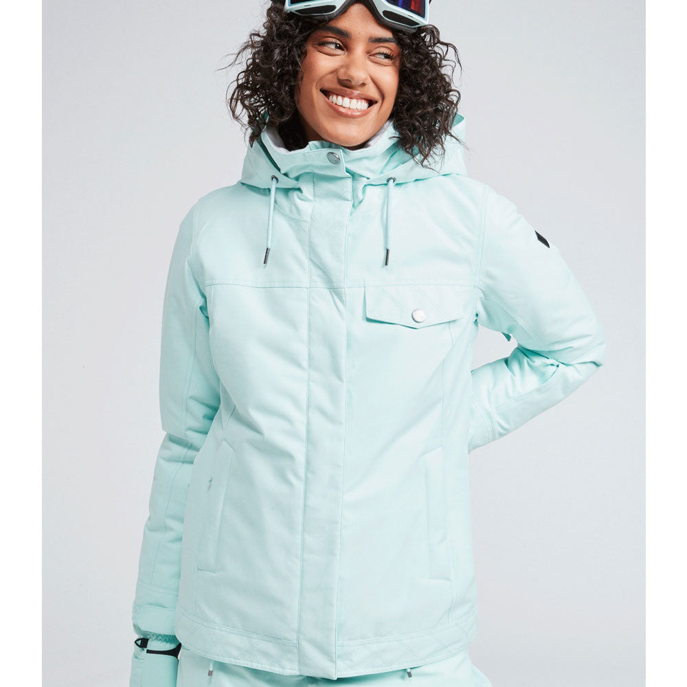 Roxy Billie Snowboard/Ski Jacket - Fair Aqua