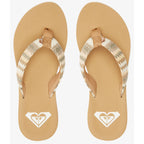 Roxy Porto Raffia Flip Flops
