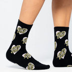Santa Cruz Womens Multi Heart Dot Socks (2 Pack)