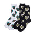 Santa Cruz Womens Multi Heart Dot Socks (2 Pack)