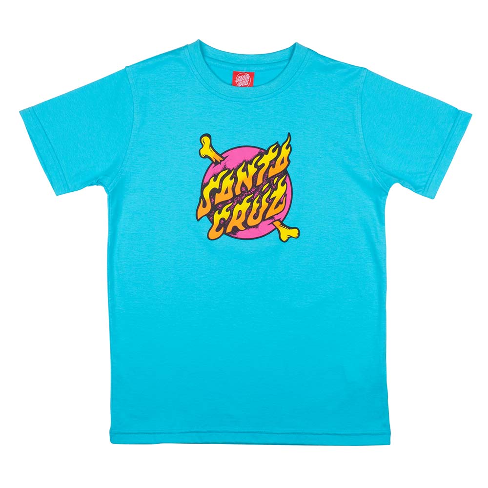 Santa Cruz Youth Crossbone Dot T-Shirt