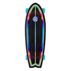 Santa Cruz 27.7" Iridescent Dot Shark Complete Crusier Skateboard