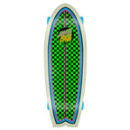 Santa Cruz 27.7" Rad Dot Shark Complete Crusier Skateboard