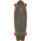Santa Cruz 27.7" Wave Splice Shark Complete Crusier Skateboard