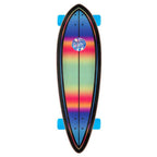 Santa Cruz 33" Iridescent Dot Pintail Complete Skateboard