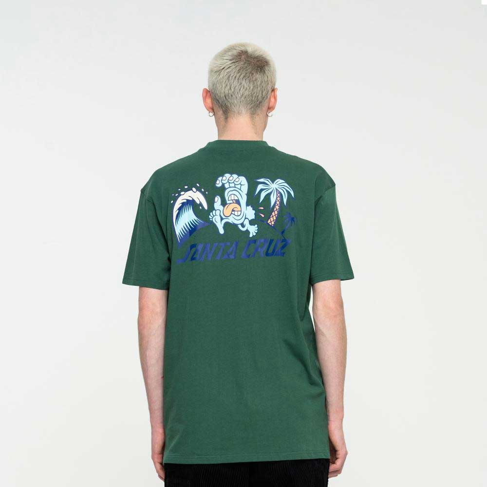 Santa Cruz Beach Bum Hand Scene T-Shirt