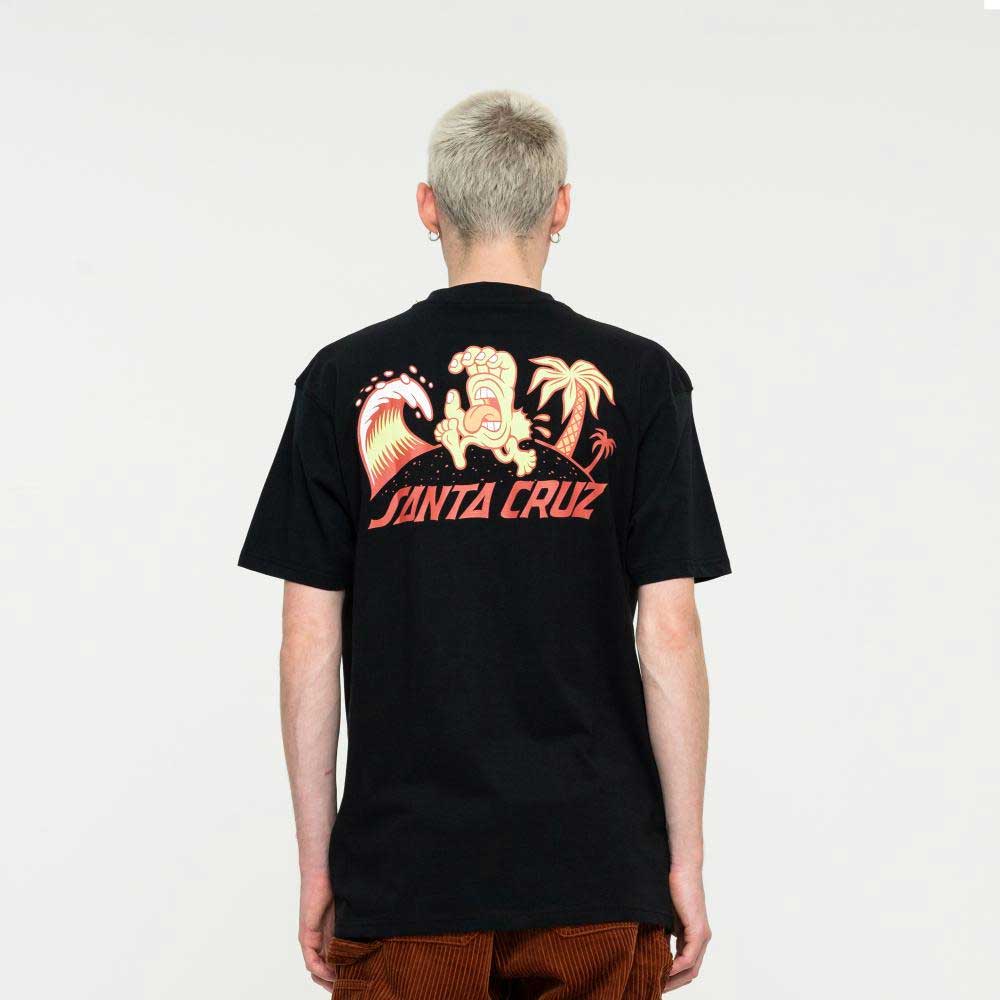 Santa Cruz Beach Bum Hand Scene T-Shirt