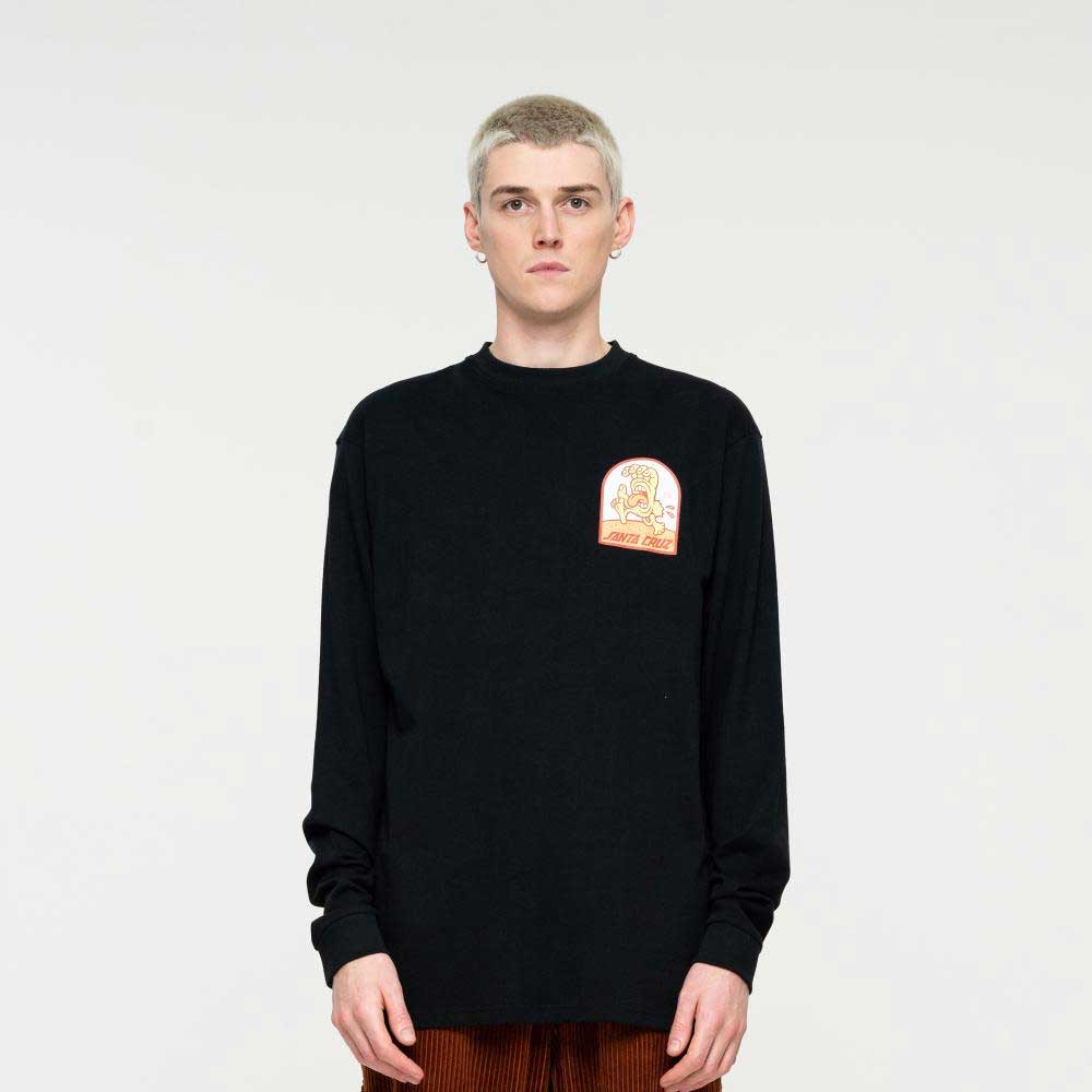 Santa Cruz Beach Bum Scene Long Sleeve T-Shirt