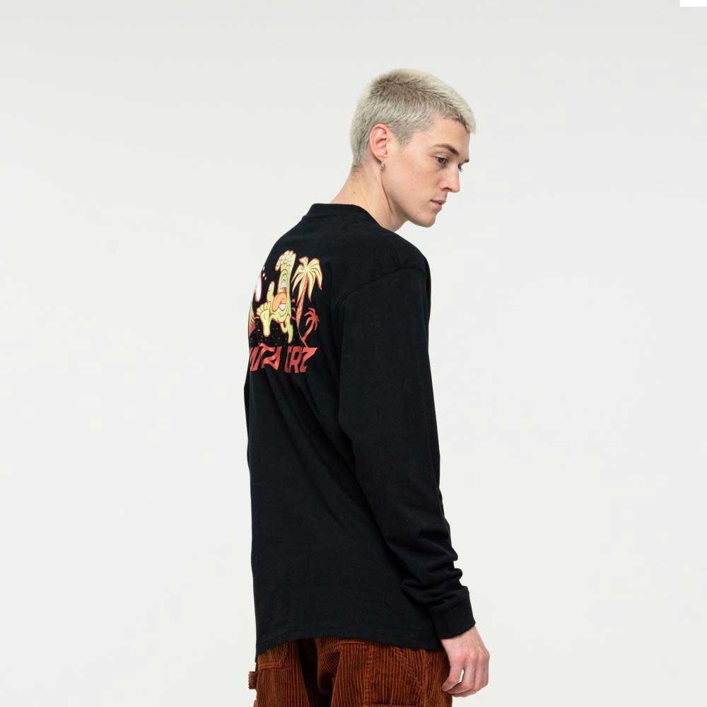 Santa Cruz Beach Bum Scene Long Sleeve T-Shirt