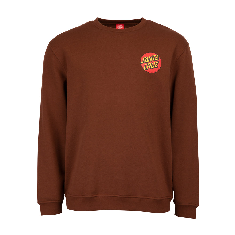 Santa Cruz Classic Dot Chest Crew Sweatshirt