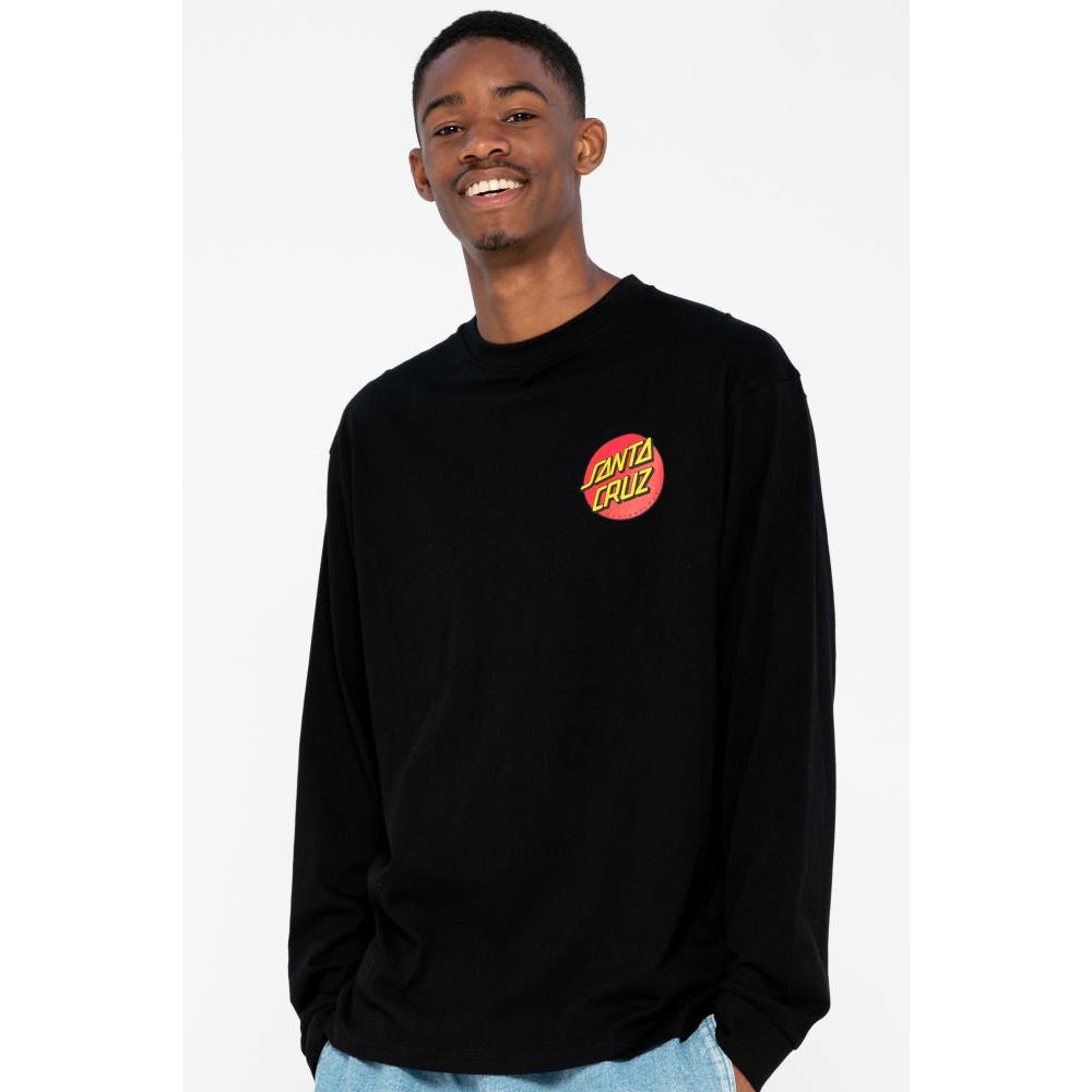 Santa Cruz Classic Dot Chest Long Sleeve T-Shirt