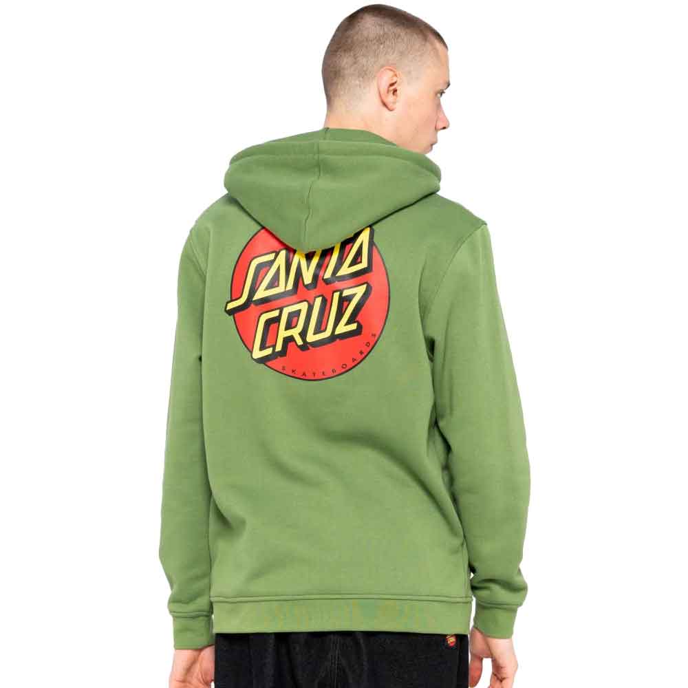 Santa Cruz Classic Dot Zip Hoodie