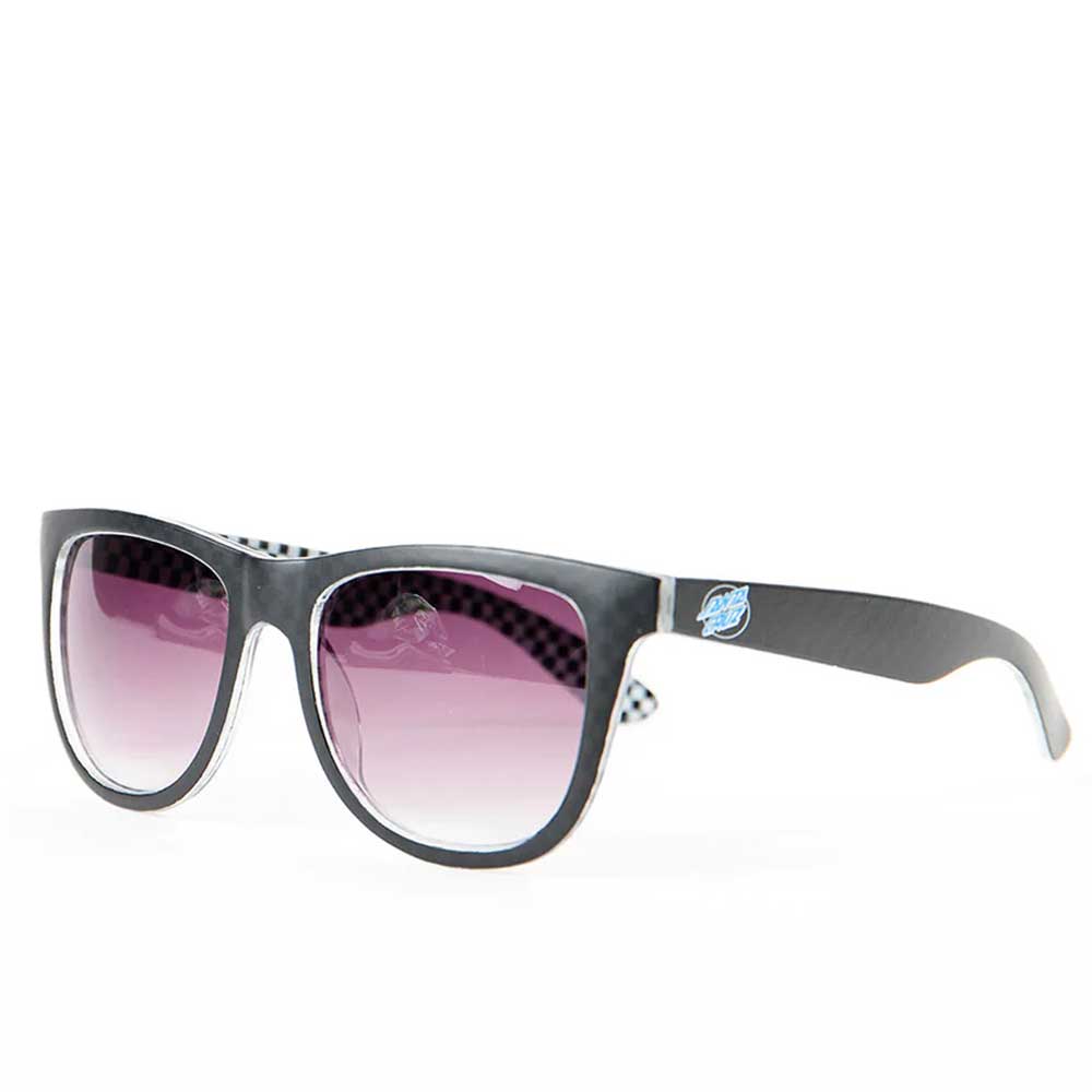 Santa Cruz Contest Oval Sunglasses - Black
