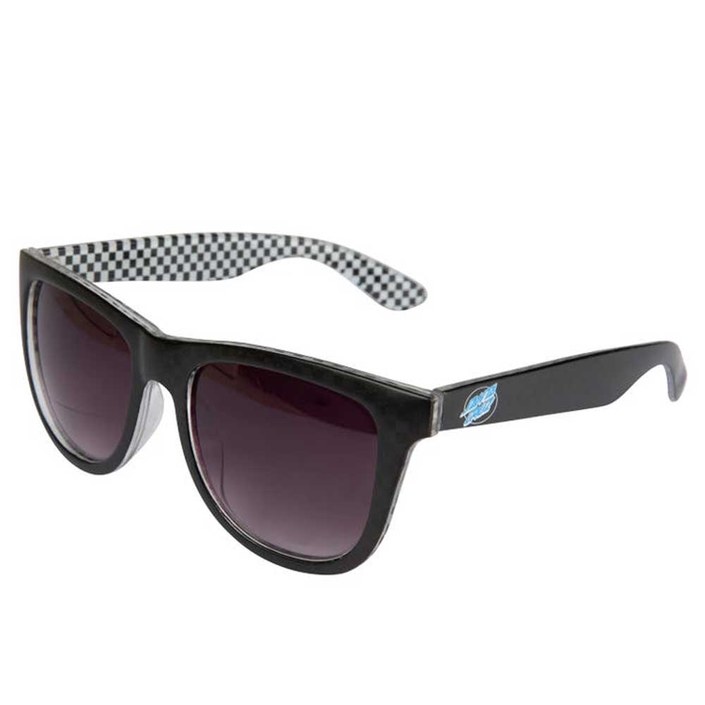 Santa Cruz Contest Oval Sunglasses - Black