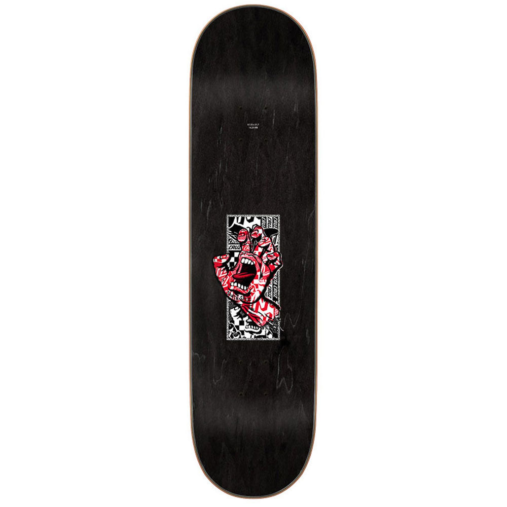 Santa Cruz Flier Collage Dot 8.125" Deck