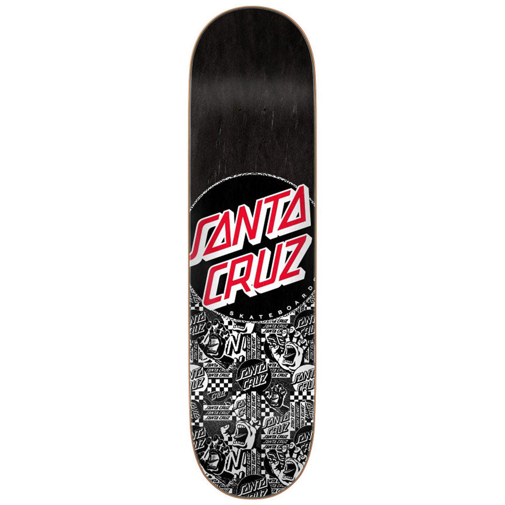 Santa Cruz Flier Collage Dot 8.125" Deck