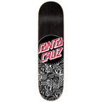 Santa Cruz Flier Collage Dot 8.125" Deck